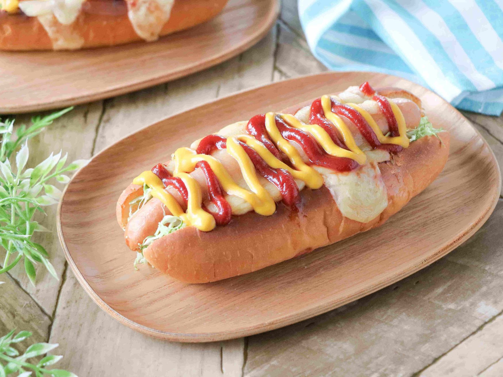 チェダーチーズホットドッグ